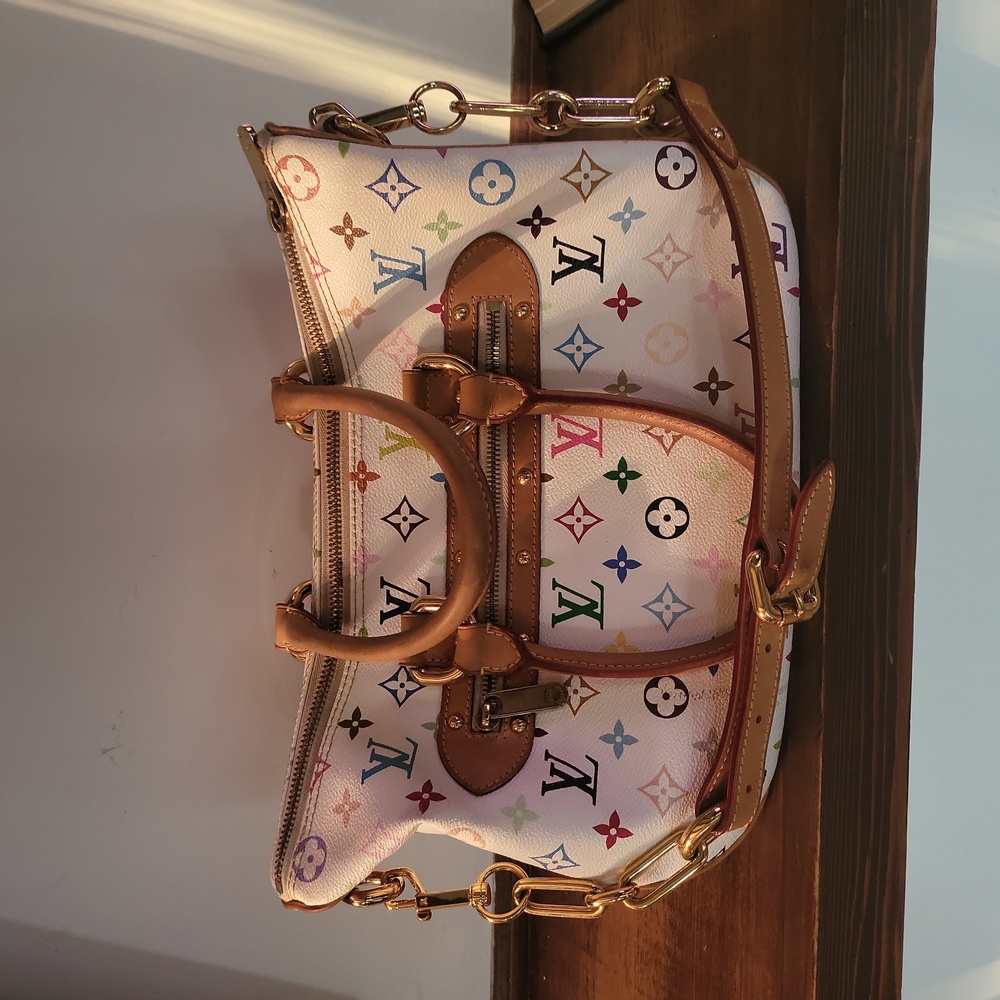 AUTHENTIC LOUIS VUITTON keepall RITA - Picture 2 of 7
